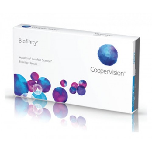 BIOFINITY MONTHLY  ( 6 LENSES  )